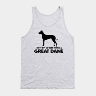 Great Dane Harlequin Great Danes Black and Fawn Great Danes Pattern in Red Tank Top